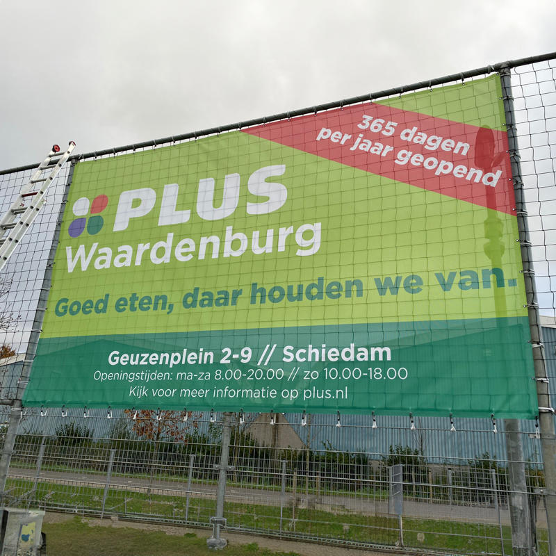 spandoek laten bedrukken