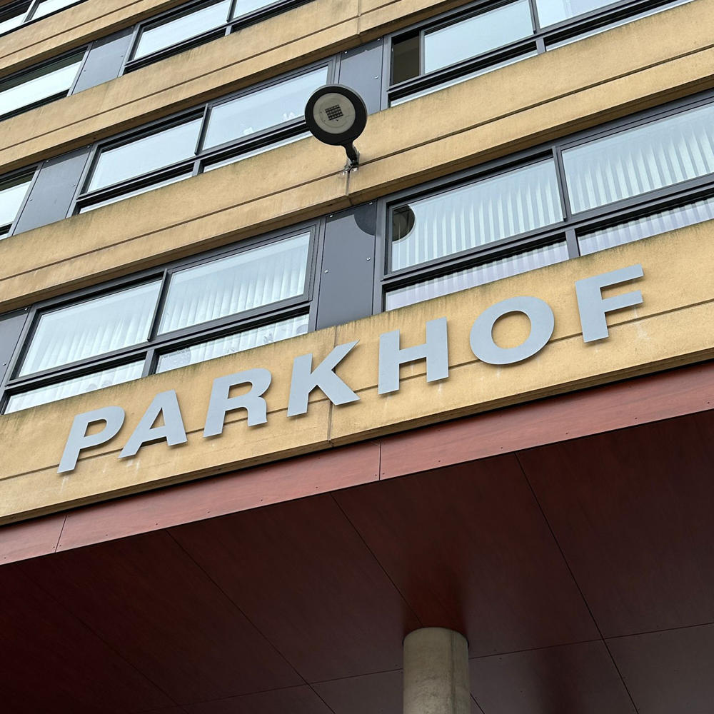 Belettering Parkhof