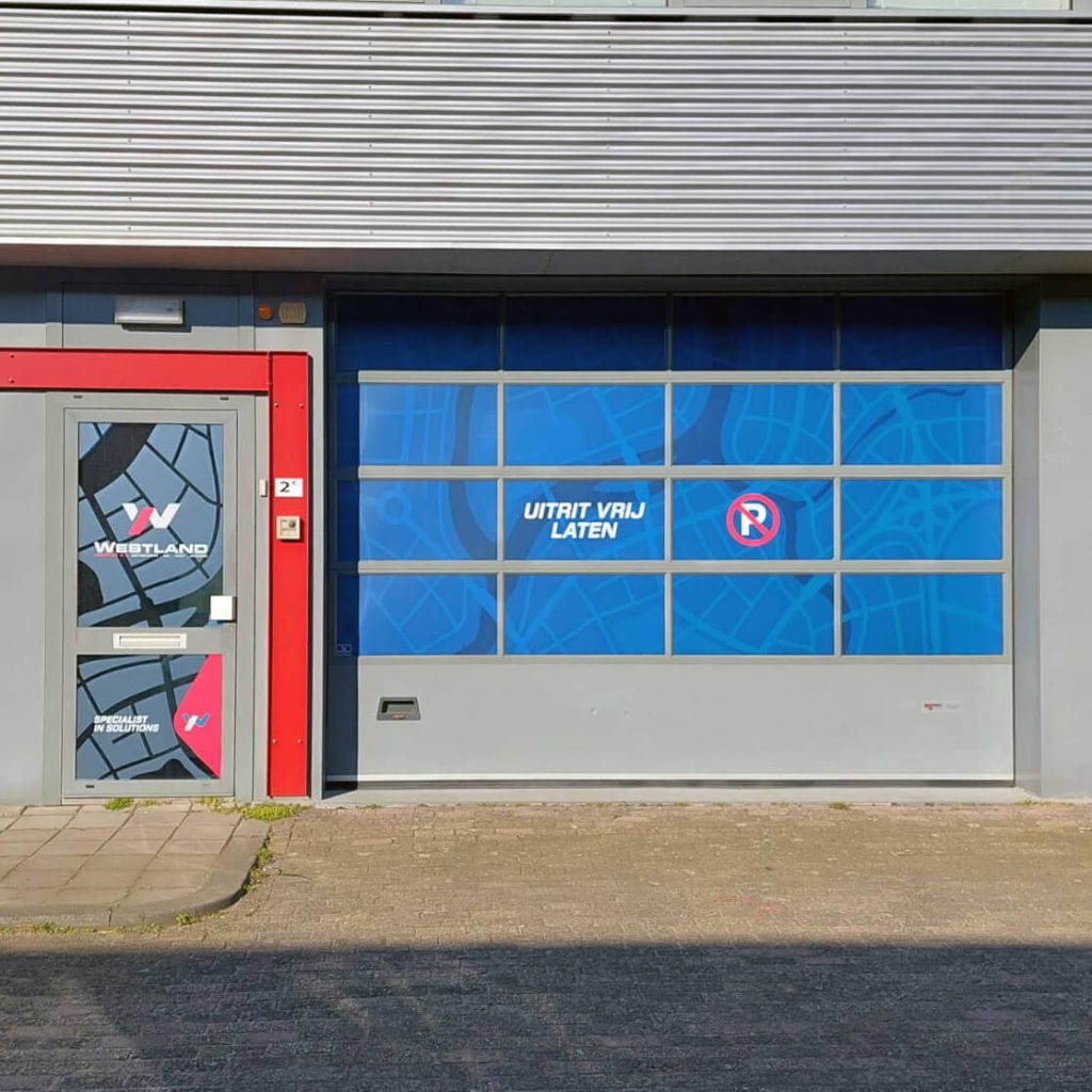 WESTLAND belettering