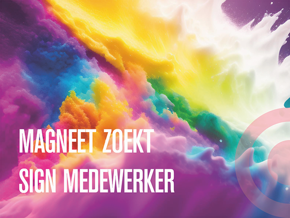 MAGNEET ZOEKT COLLEGA'S